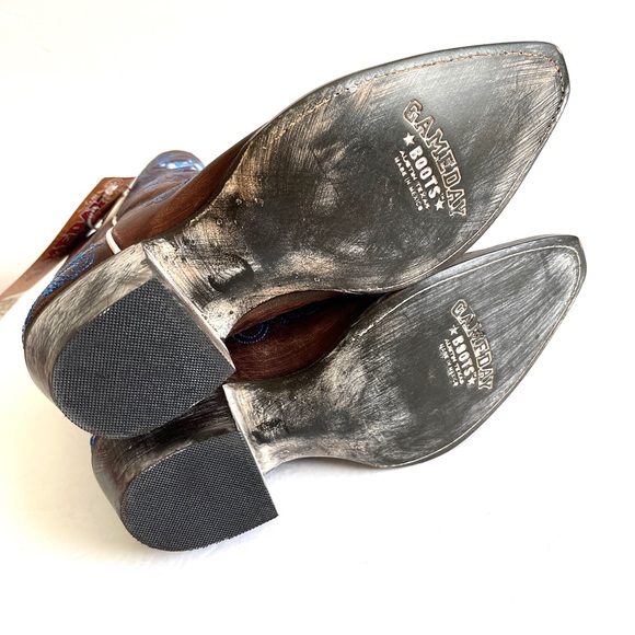 GAMEDAY BOOTS University Of Kentucky Wildcats NEW Embroidered Cowboy Boots - Picture 13 of 15